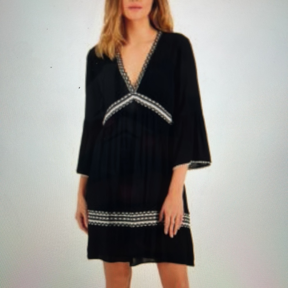 INC International Concepts Women’s Crotchet-Trim Dress